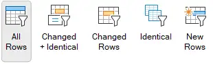 Filter commands in menu