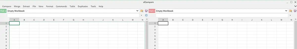 xlCompare window