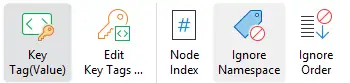 XML comparison options